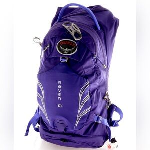 NEW RARE Purple Osprey Raven 10l Womens Bike Backpack with Hydration System